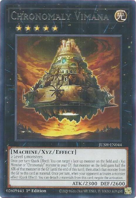 Chronomaly Vimana [JUSH-EN044] Rare | Exor Games Summserside