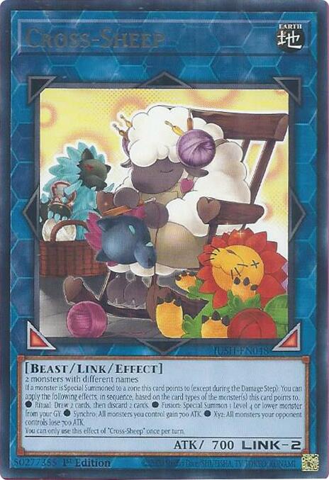 Cross-Sheep [JUSH-EN048] Rare | Exor Games Summserside