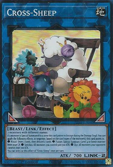Cross-Sheep (Super Rare) [JUSH-EN048] Super Rare | Exor Games Summserside