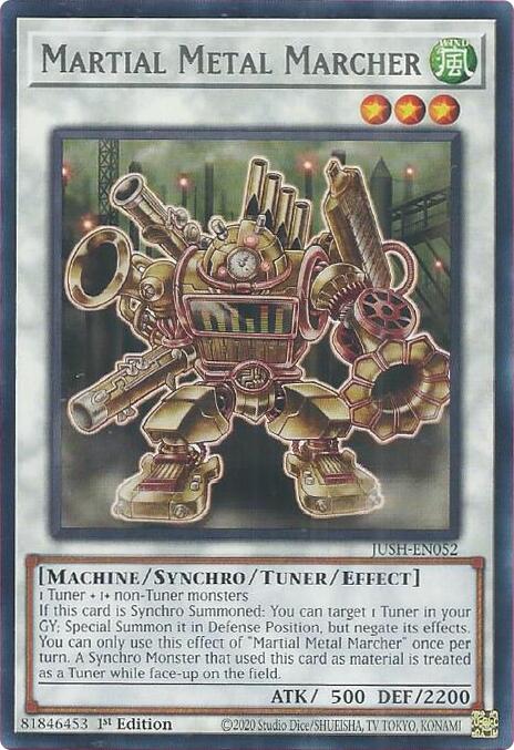 Martial Metal Marcher [JUSH-EN052] Rare | Exor Games Summserside