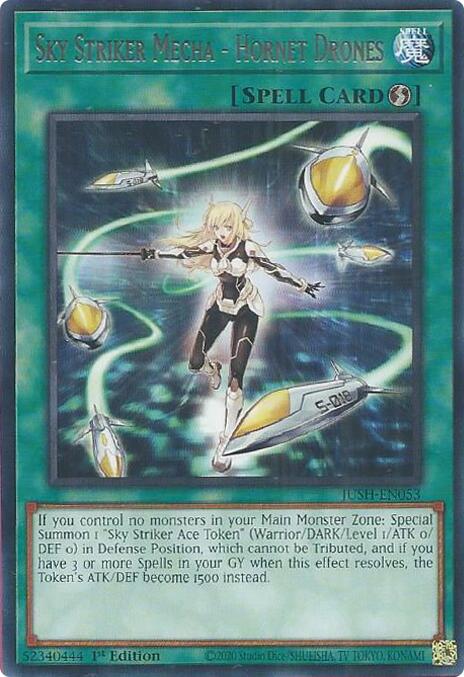 Sky Striker Mecha - Hornet Drones [JUSH-EN053] Rare | Exor Games Summserside