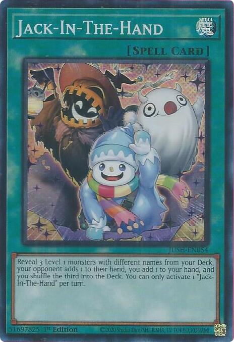 Jack-In-The-Hand (Super Rare) [JUSH-EN054] Super Rare | Exor Games Summserside