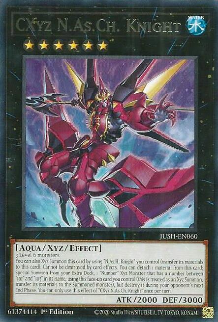 CXyz N.As.Ch. Knight [JUSH-EN060] Rare | Exor Games Summserside