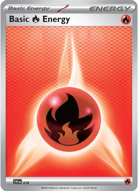 Basic Fire Energy (018) [Scarlet & Violet: Black Bolt] | Exor Games Summserside