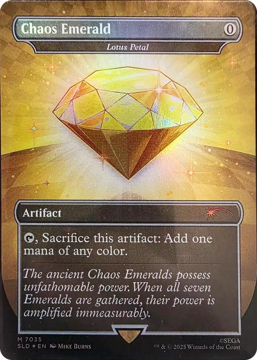 Chaos Emerald - Lotus Petal (7035) [Secret Lair Drop Series] | Exor Games Summserside