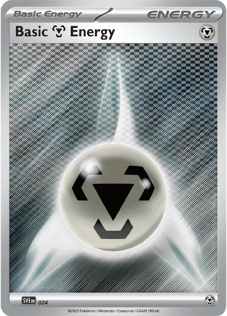 Basic Metal Energy (024) [Scarlet & Violet: Black Bolt] | Exor Games Summserside