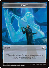 Copy // Pest Double-Sided Token [Edge of Eternities Commander Tokens] | Exor Games Summserside