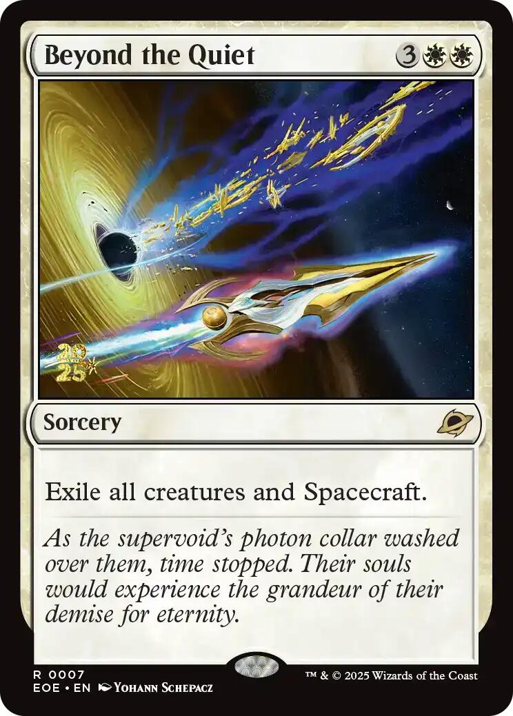 Beyond the Quiet [Edge of Eternities Prerelease Promos] | Exor Games Summserside
