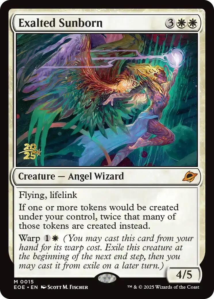 Exalted Sunborn [Edge of Eternities Prerelease Promos] | Exor Games Summserside