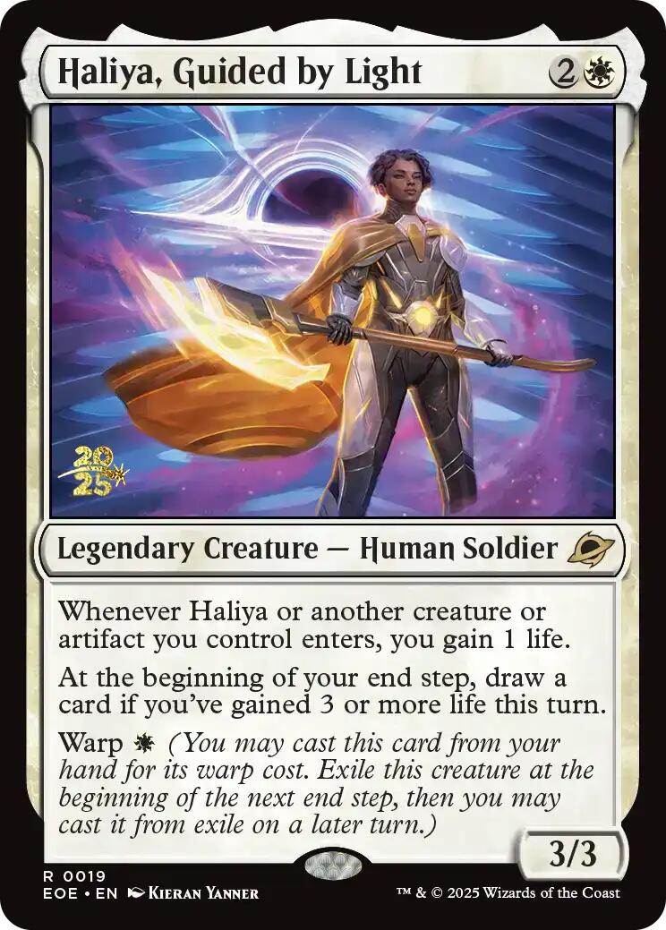 Haliya, Guided by Light [Edge of Eternities Prerelease Promos] | Exor Games Summserside