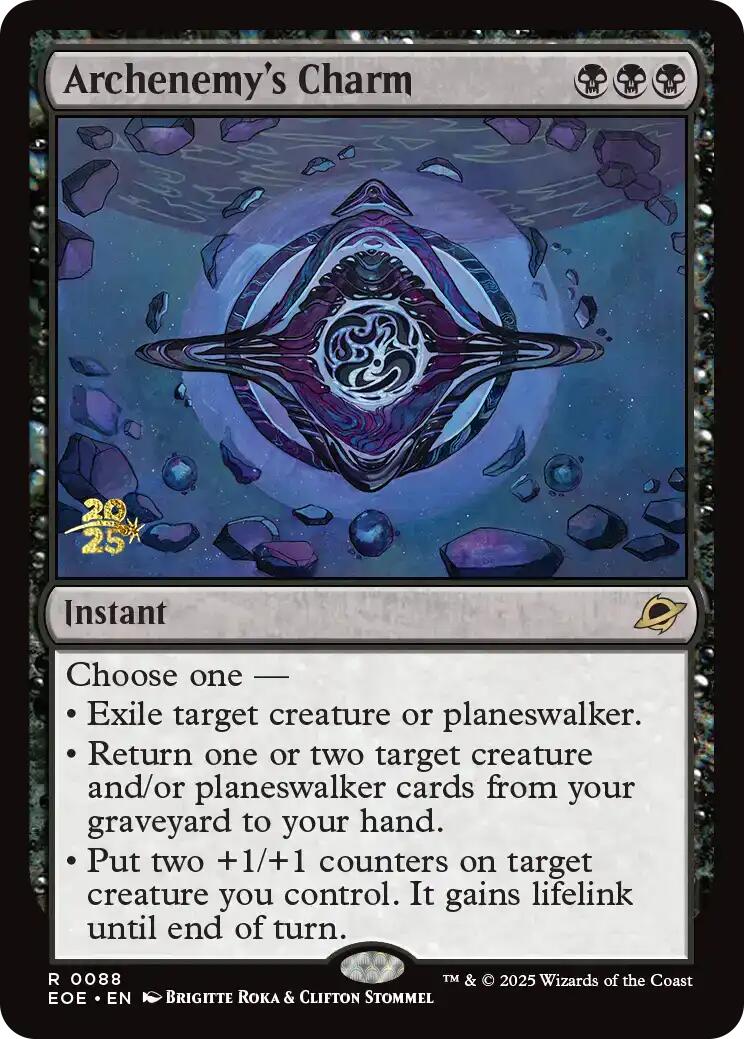 Archenemy's Charm [Edge of Eternities Prerelease Promos] | Exor Games Summserside