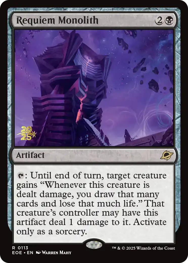 Requiem Monolith [Edge of Eternities Prerelease Promos] | Exor Games Summserside