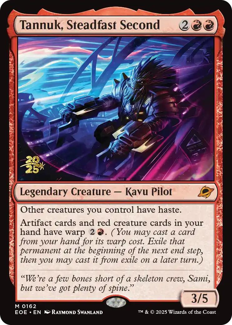 Tannuk, Steadfast Second [Edge of Eternities Prerelease Promos] | Exor Games Summserside