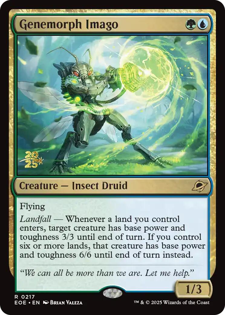 Genemorph Imago [Edge of Eternities Prerelease Promos] | Exor Games Summserside