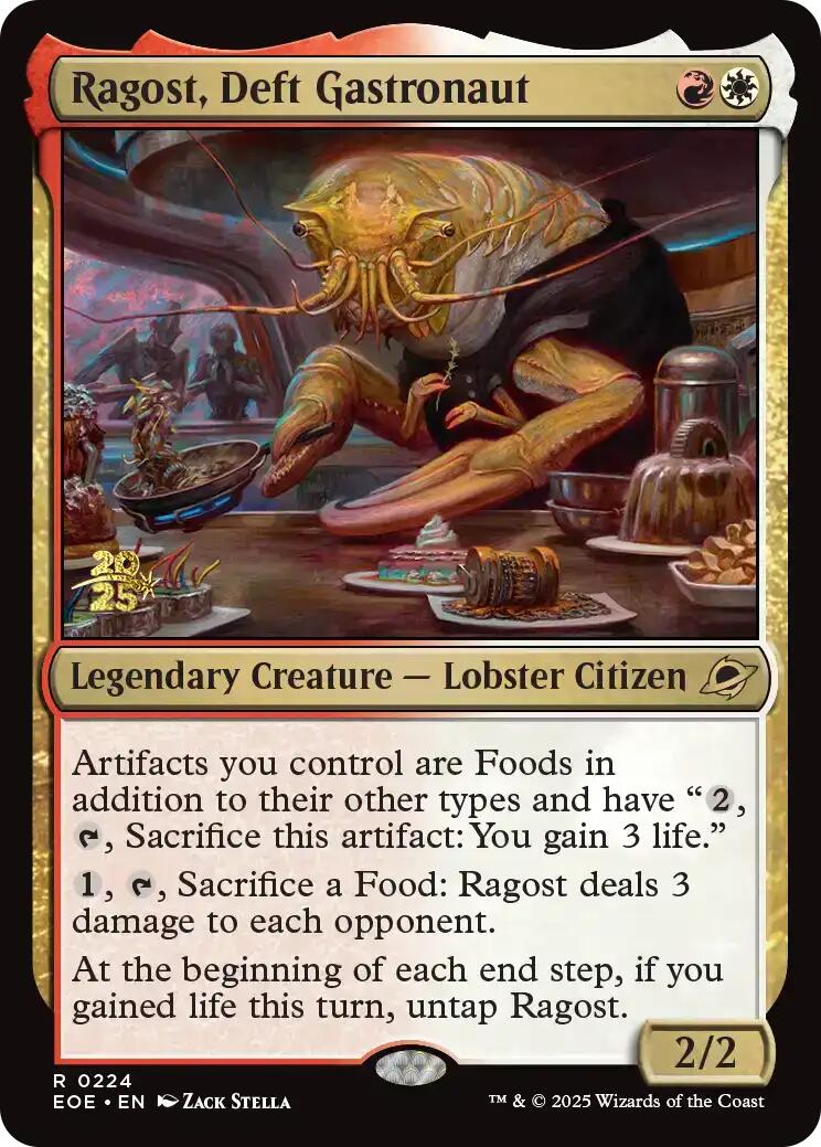 Ragost, Deft Gastronaut [Edge of Eternities Prerelease Promos] | Exor Games Summserside