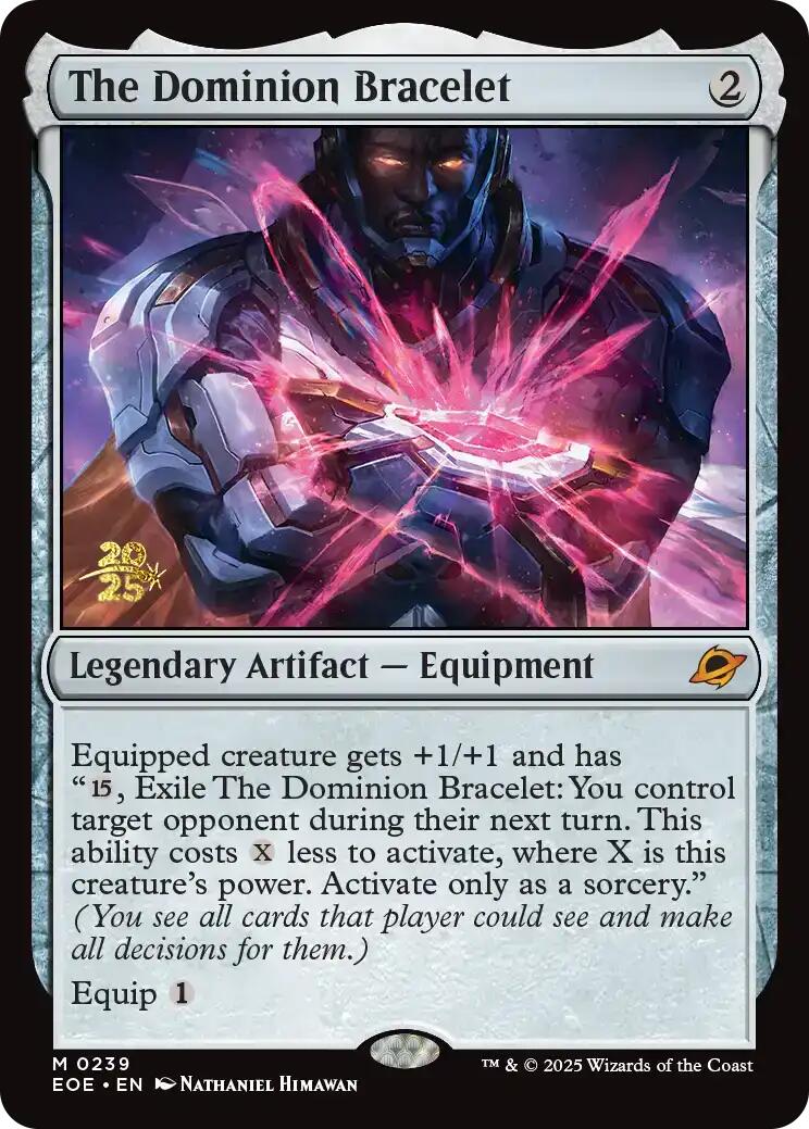 The Dominion Bracelet [Edge of Eternities Prerelease Promos] | Exor Games Summserside