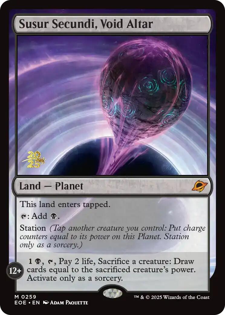 Susur Secundi, Void Altar [Edge of Eternities Prerelease Promos] | Exor Games Summserside