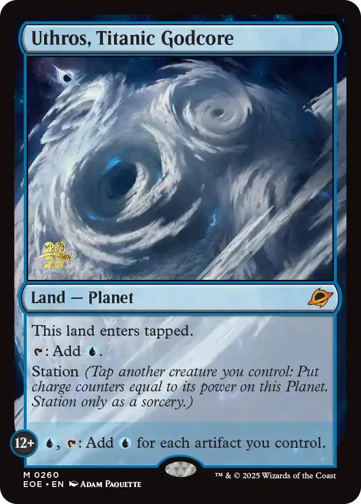 Uthros, Titanic Godcore [Edge of Eternities Prerelease Promos] | Exor Games Summserside