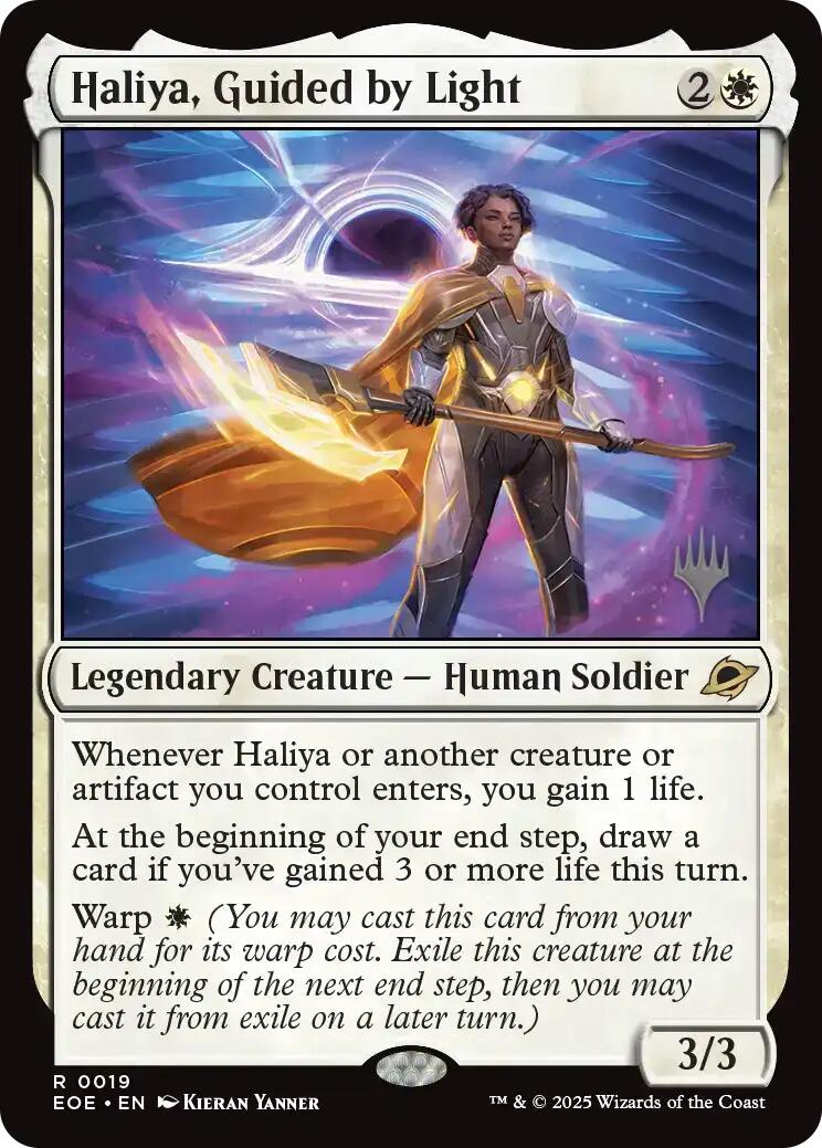Haliya, Guided by Light [Edge of Eternities Promo Pack] | Exor Games Summserside