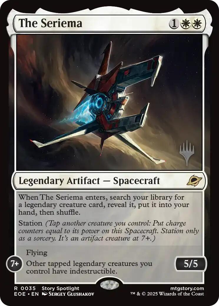 The Seriema [Edge of Eternities Promo Pack] | Exor Games Summserside
