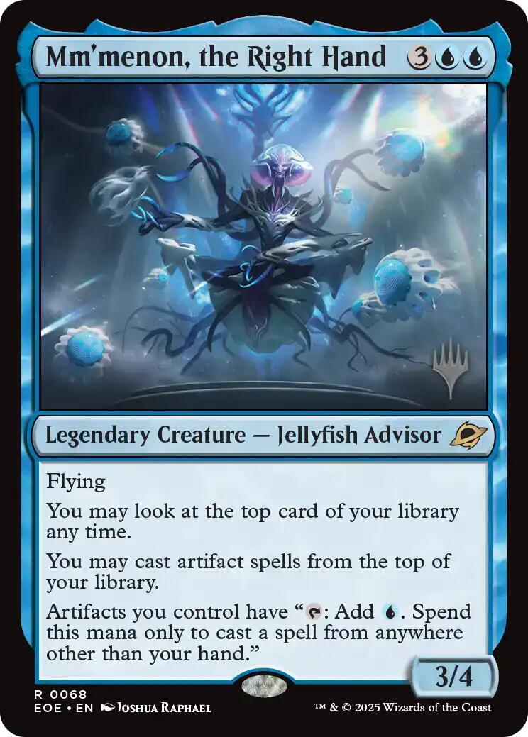 Mm'menon, the Right Hand [Edge of Eternities Promo Pack] | Exor Games Summserside