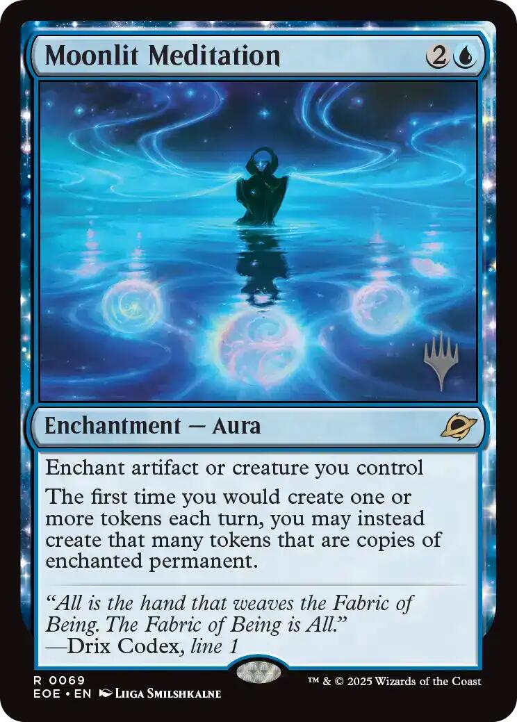 Moonlit Meditation [Edge of Eternities Promo Pack] | Exor Games Summserside