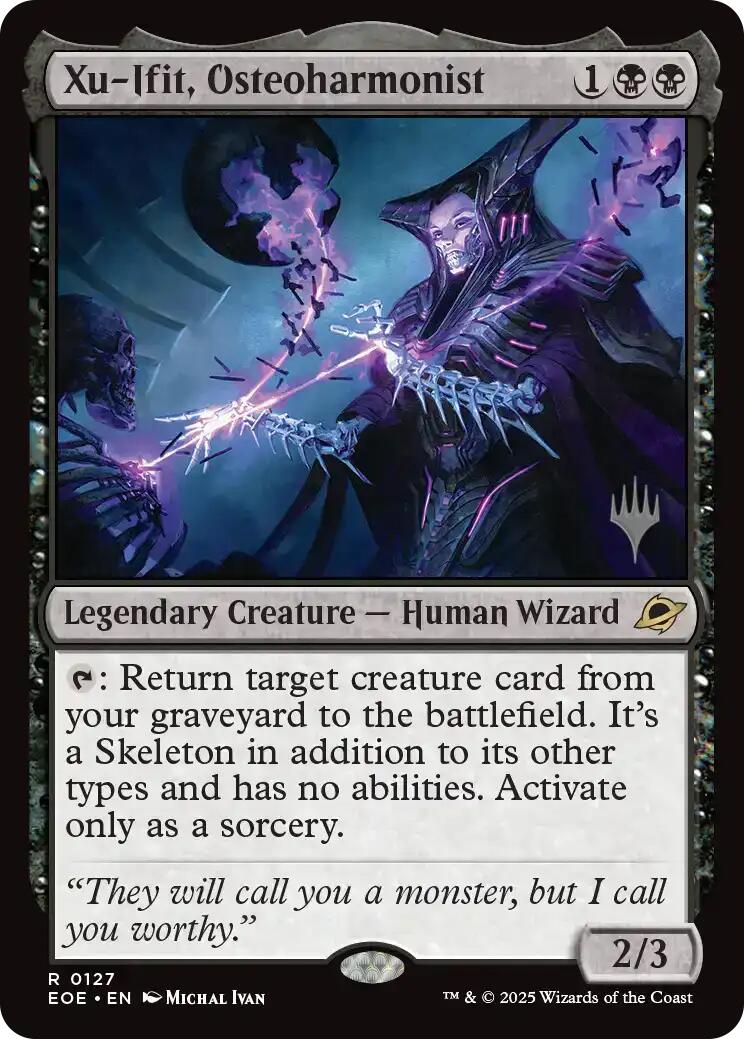 Xu-Ifit, Osteoharmonist [Edge of Eternities Promo Pack] | Exor Games Summserside