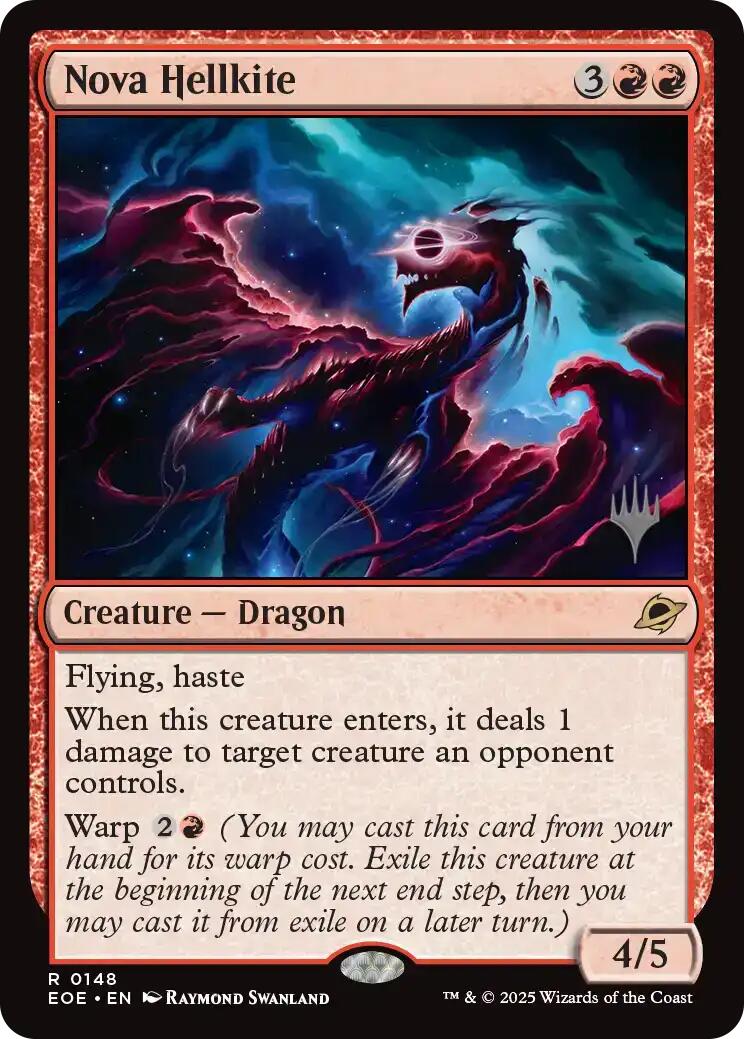 Nova Hellkite [Edge of Eternities Promo Pack] | Exor Games Summserside
