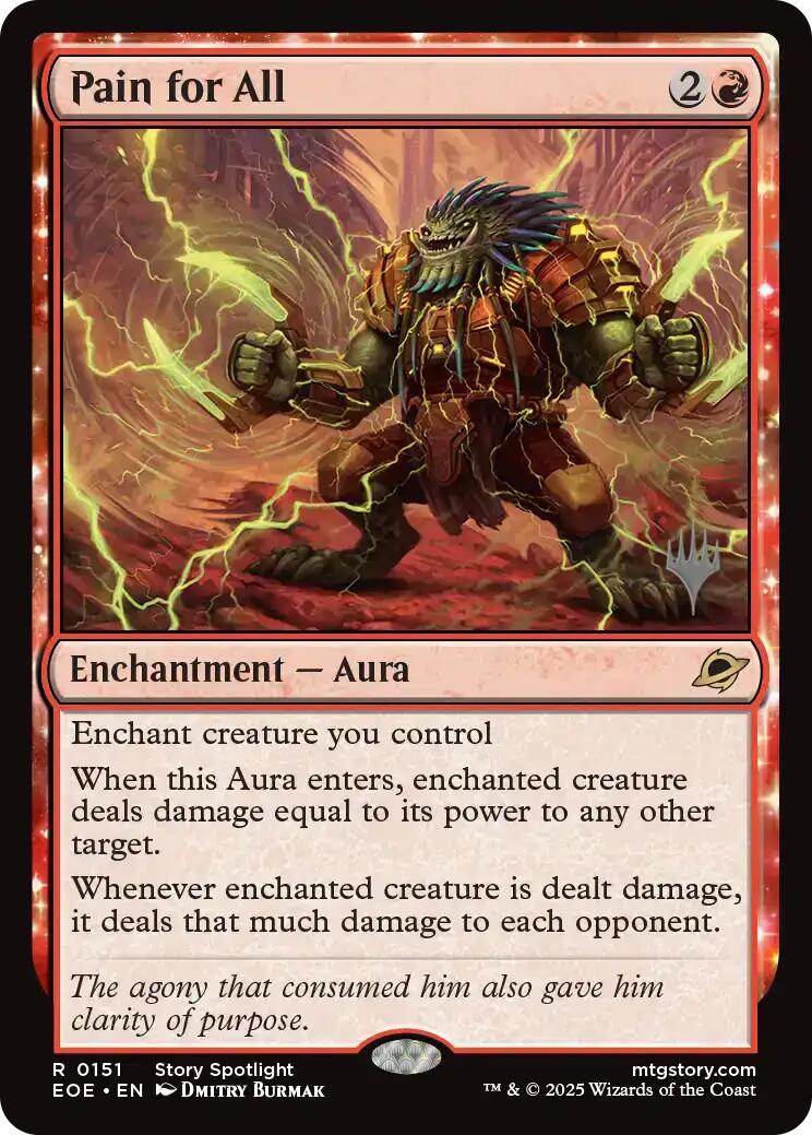 Pain for All [Edge of Eternities Promo Pack] | Exor Games Summserside