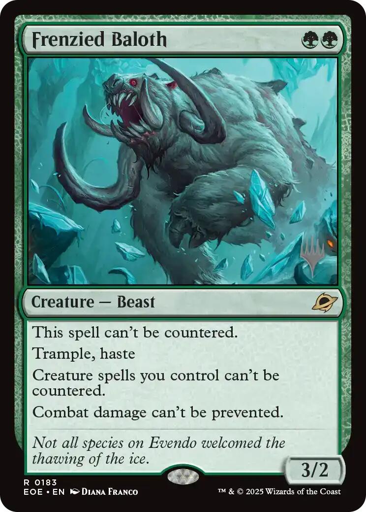 Frenzied Baloth [Edge of Eternities Promo Pack] | Exor Games Summserside