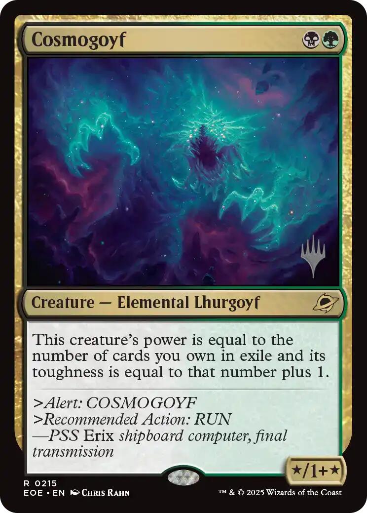 Cosmogoyf [Edge of Eternities Promo Pack] | Exor Games Summserside