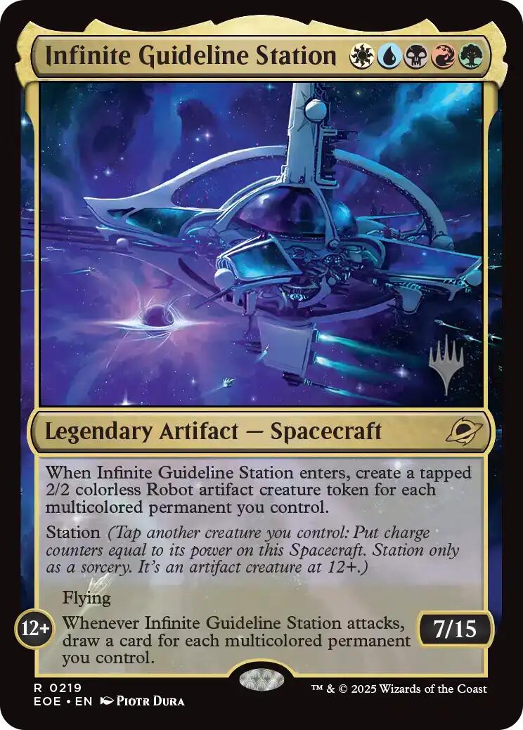 Infinite Guideline Station [Edge of Eternities Promo Pack] | Exor Games Summserside