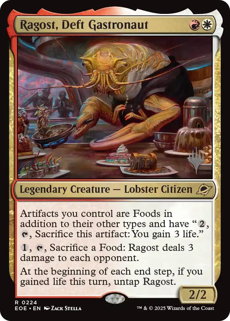 Ragost, Deft Gastronaut [Edge of Eternities Promo Pack] | Exor Games Summserside