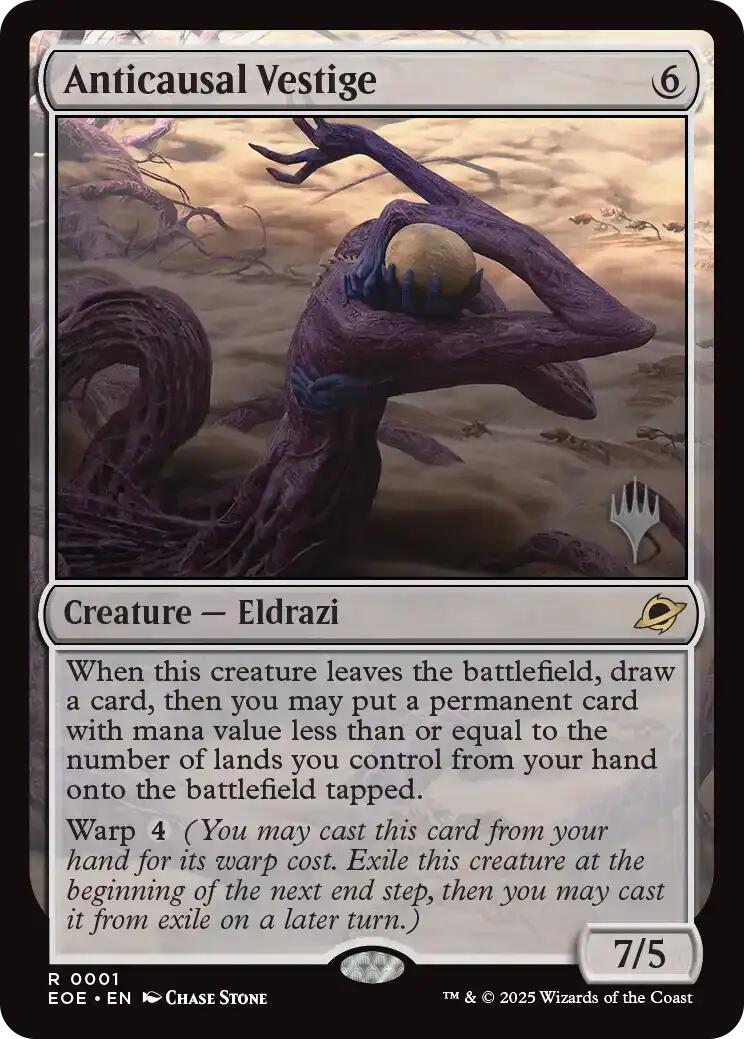 Anticausal Vestige [Edge of Eternities Promo Pack] | Exor Games Summserside