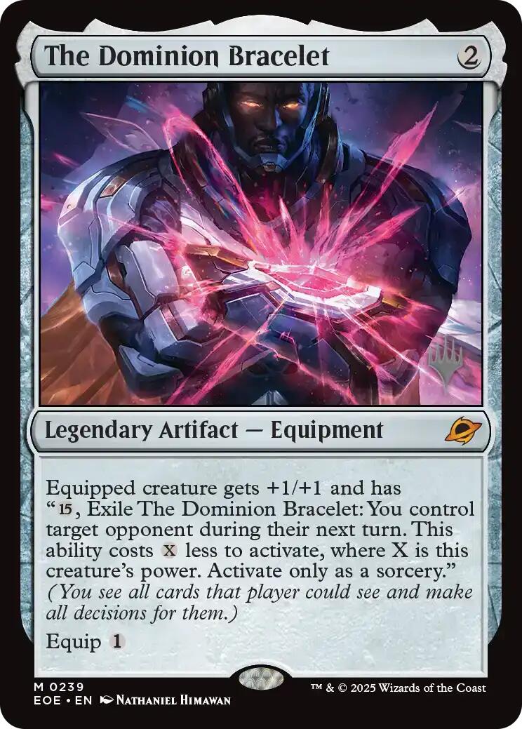 The Dominion Bracelet [Edge of Eternities Promo Pack] | Exor Games Summserside