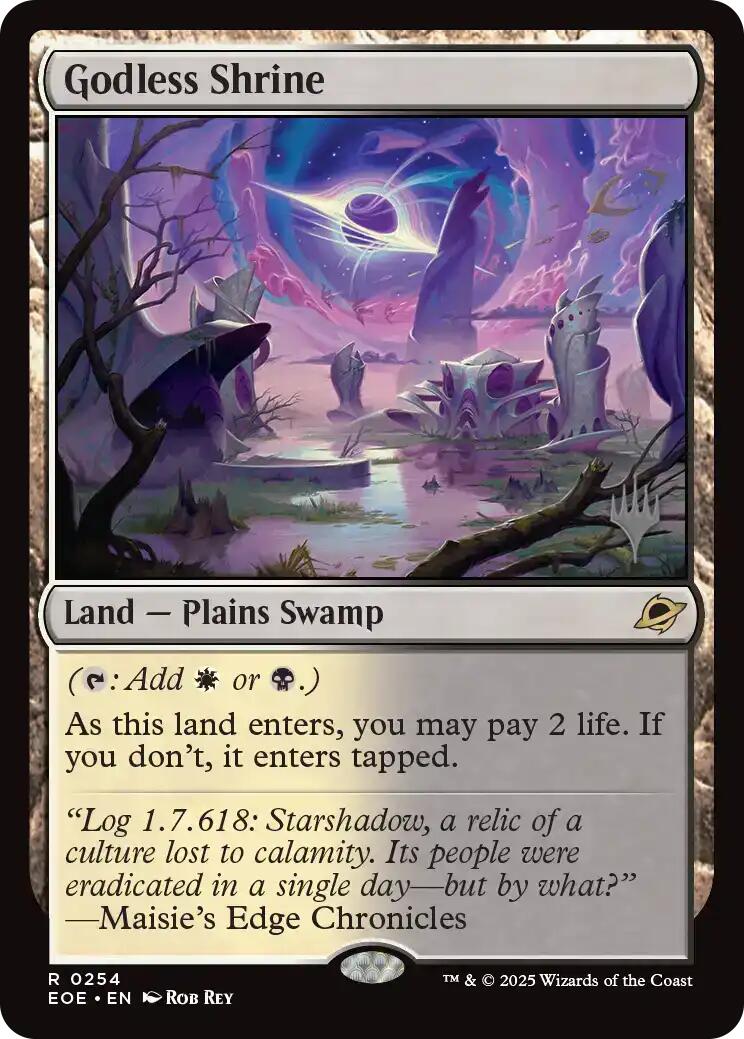 Godless Shrine [Edge of Eternities Promo Pack] | Exor Games Summserside