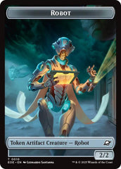 Robot // Lander (0006) Double-Sided Token [Edge of Eternities Tokens] | Exor Games Summserside