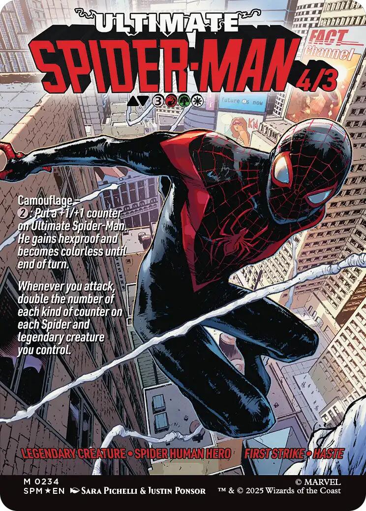 Miles Morales (0234) (Borderless) [Marvel's Spider-Man] | Exor Games Summserside