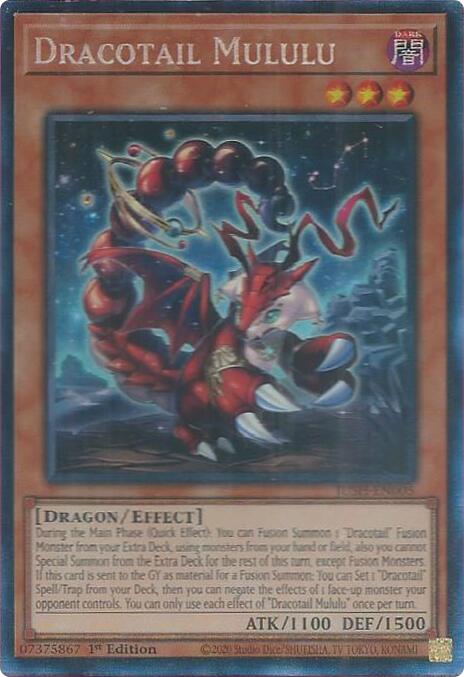 Dracotail Mululu (CR) [JUSH-EN005] Collector's Rare | Exor Games Summserside