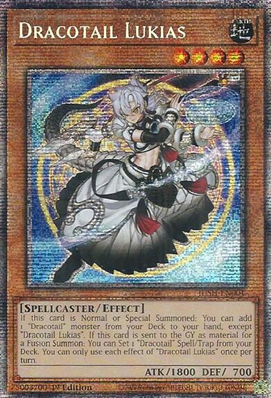 Dracotail Lukias (Starlight Rare) [JUSH-EN001] Starlight Rare | Exor Games Summserside