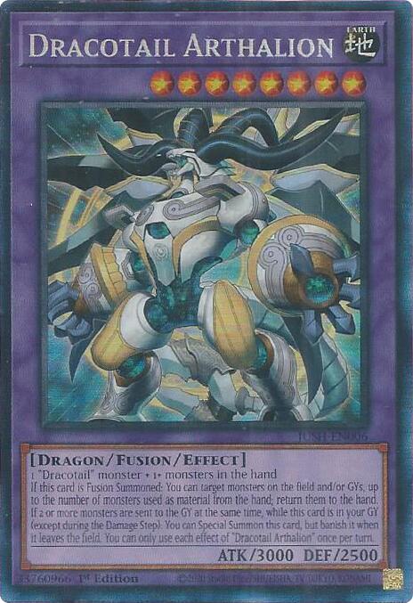 Dracotail Arthalion (CR) [JUSH-EN006] Collector's Rare | Exor Games Summserside