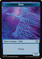 Bird // Pest Double-Sided Token [Edge of Eternities Commander Tokens] | Exor Games Summserside