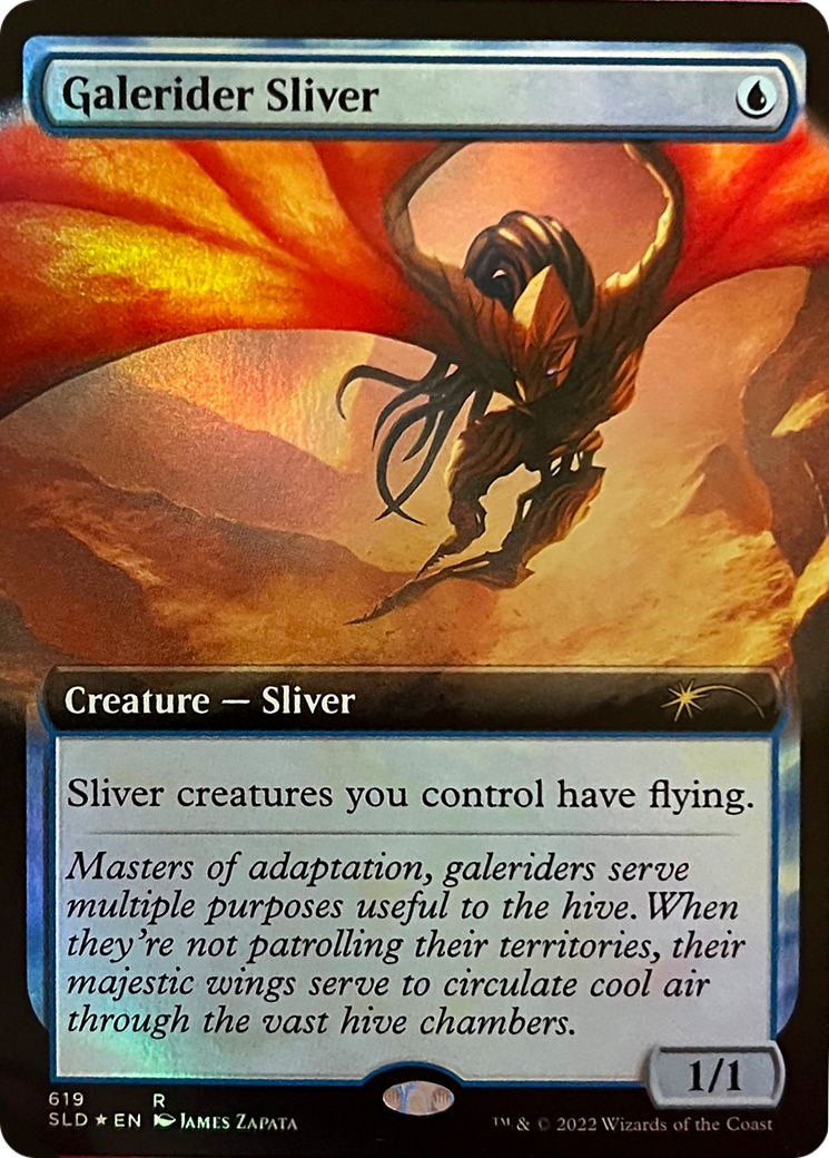 Galerider Sliver (Extended Art) [Secret Lair Drop Series] | Exor Games Summserside