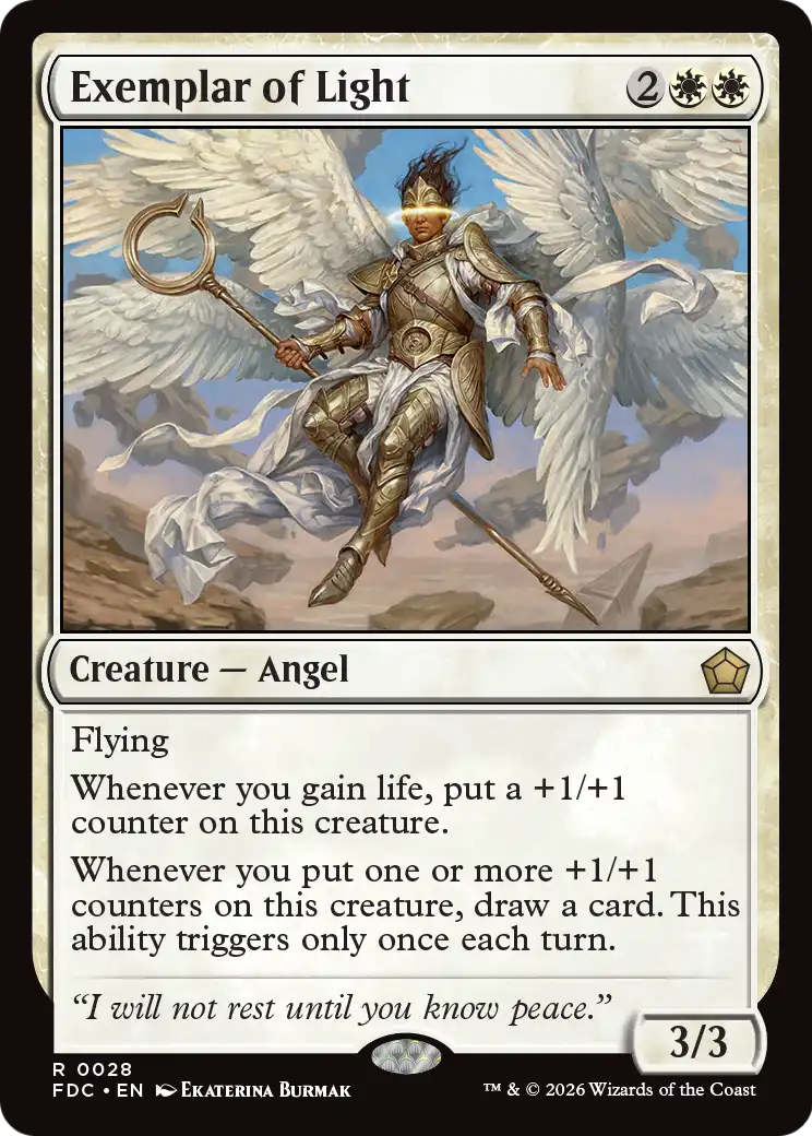 Exemplar of Light [Foundations Commander] | Exor Games Summserside