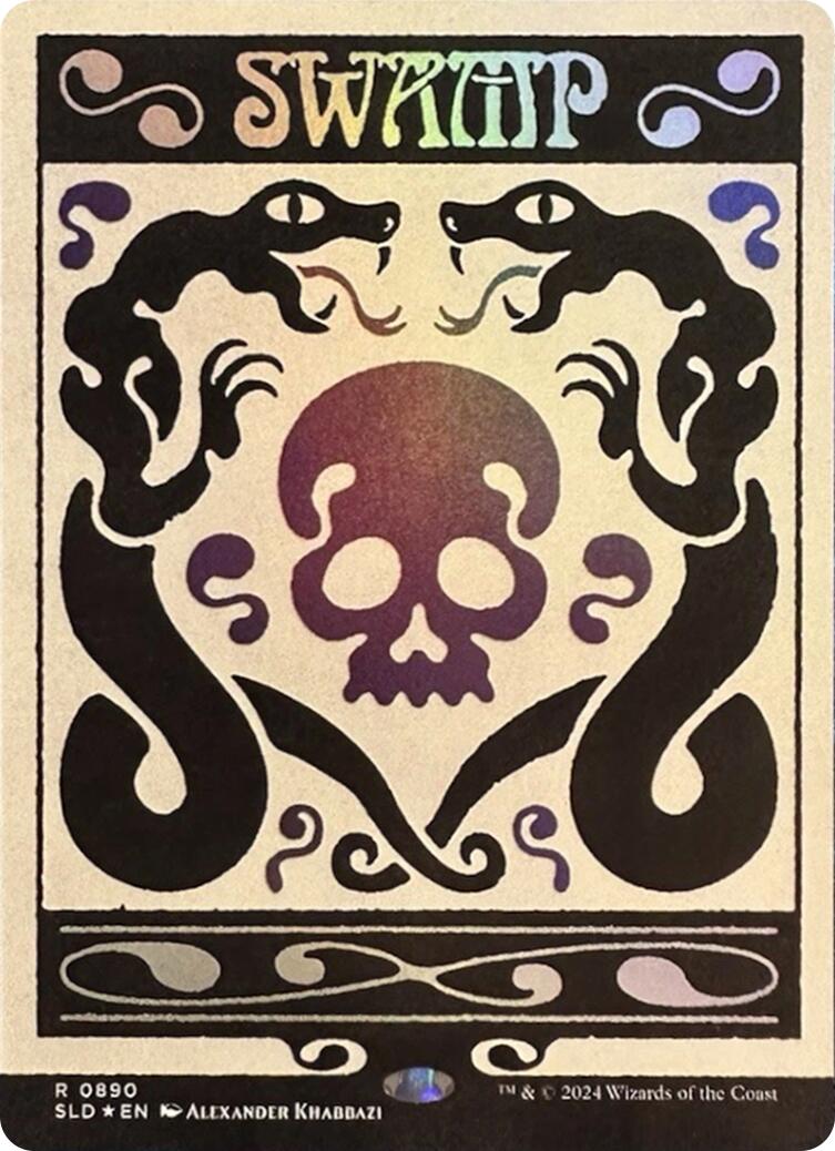 Swamp (0890) (Rainbow Foil) [Secret Lair Drop Series] | Exor Games Summserside