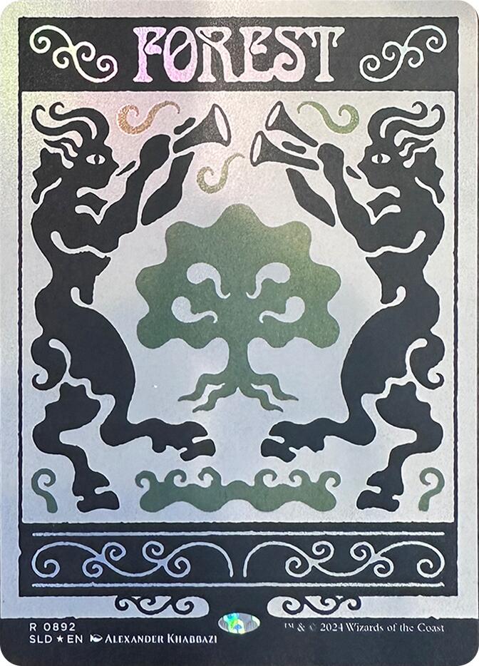 Forest (0892) (Rainbow Foil) [Secret Lair Drop Series] | Exor Games Summserside