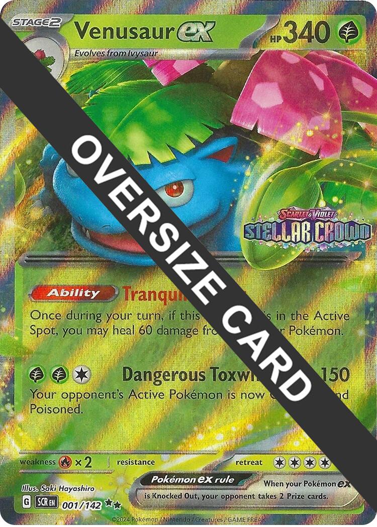 Venusaur ex (001/142) (Jumbo Card) [Miscellaneous Cards] | Exor Games Summserside