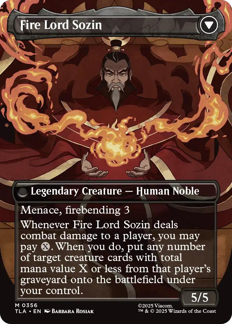 The Rise of Sozin (Borderless) [Avatar: The Last Airbender] | Exor Games Summserside