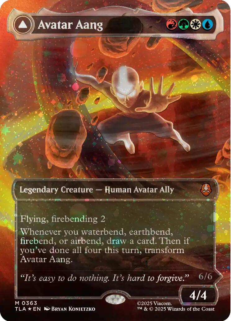 Avatar Aang (Raised Foil) [Avatar: The Last Airbender] | Exor Games Summserside