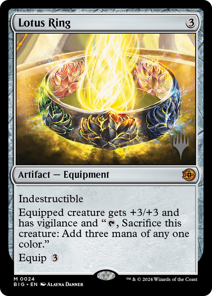 Lotus Ring [Edge of Eternities Promo Pack] | Exor Games Summserside